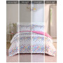 Janie Rainbow Iridescent Metallic Dot 3-Piece Duvet Cover Set, Twin/Twin XL