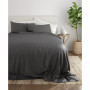 Expressed In Embossed by The Home Collection Striped 4 Piece Bed Sheet Set, Full