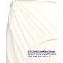 Solid Cotton Percale 3-Piece Sheet Set, Twin