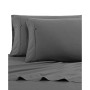 Solid Cotton Percale 3-Piece Sheet Set, Twin
