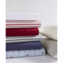 Solid Cotton Percale 3-Piece Sheet Set, Twin