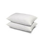 100% Cotton Dobby-Box Shell Soft Density Stomach Sleeper Down Alternative Pillow, Standard - Set of 2