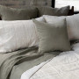French Linen Box Stitch Quilt - Full/Queen