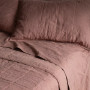 French Linen Box Stitch Quilt - Full/Queen