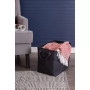 Variegated Polyester Storage Bin
