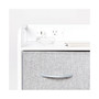 6-Drawer Charging Storage Unit, Features 2 USB Ports and 1 Outlet