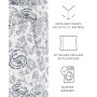 The Farmhouse Chic Premium Ultra Soft Pattern 3 Piece Sheet Set by Home Collection - Twin