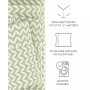The Farmhouse Chic Premium Ultra Soft Pattern 3 Piece Sheet Set by Home Collection - Twin