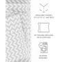 The Farmhouse Chic Premium Ultra Soft Pattern 3 Piece Sheet Set by Home Collection - Twin