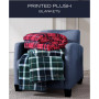 North Sail Plaid Ultra Soft Plush Fleece Blanket, Twin