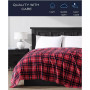 North Sail Plaid Ultra Soft Plush Fleece Blanket, Twin