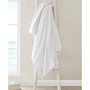 Ripple Cove White Cotton Blanket, Twin