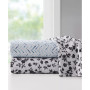 Printed Microfiber 3 Piece Sheet Set, Twin