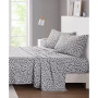 Printed Microfiber 3 Piece Sheet Set, Twin