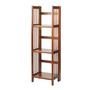 3 - Shelf Folding Bookcase 14" Wide