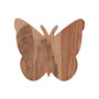 5 Piece  Butterfly Serving Set, Coasters and Cutting board