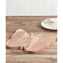 5 Piece  Butterfly Serving Set, Coasters and Cutting board