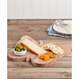 5 Piece  Butterfly Serving Set, Coasters and Cutting board