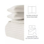 All Season 2 Piece Stripe Stitch Quilt Set, Twin/Twin XL