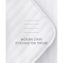 All Season 2 Piece Stripe Stitch Quilt Set, Twin/Twin XL