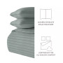 All Season 2 Piece Stripe Stitch Quilt Set, Twin/Twin XL