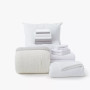 16-Piece Core Dorm Essentials Value Pack for College Dorms in Twin XL