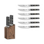 TC Series 6-Pc. Steak Knife Set & Walnut Block