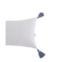 Reva Cotton Oblong Decorative Pillow with Tassels