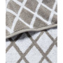 Sanders Diamond Cotton Bath Towel