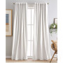 Sanctuary Back Tab Lined 2-Piece Curtain Panel Set, 50" x 84"