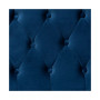 Furniture Valere Glam and Luxe Upholstered Button Tufted Storage Ottoman