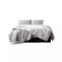 Reversible Brushed Microfiber Plush Down-Alternative Comforter 3 Piece Set - Twin