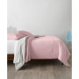 Reversible Brushed Microfiber Plush Down-Alternative Comforter 3 Piece Set - Twin