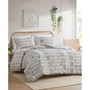 Astoria Clip Jacquard Duvet Cover 2-Piece Set, Twin/Twin XL