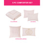 Dovona 5-Piece Comforter Set, Queen