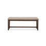 Bluffton Heights Brown Transitional Bench