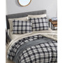 Lewes Micro suede Sherpa Reverse 2 Piece Comforter Set, Twin