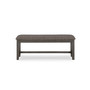 Allston Park Gray Farmhouse Bench