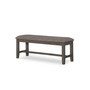 Allston Park Gray Farmhouse Bench