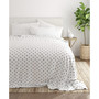 Home Collection Premium Ultra Soft Dots Pattern 3 Piece Bed Sheets Set, Twin