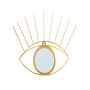 17" Glam Eye Wall Decor Accent Mirror