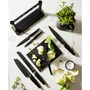 Id3 Black Samurai Gozen Knife Block Set, 7 Piece