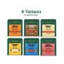Chai Tea Variety Sampler Gift Set, 60 Long Leaf Pyramid Tea Bags