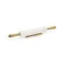 Marble Rolling Pin Hammered Handles and Base Set, 2 Piece