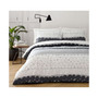 Jurmo Cotton Reversible 3 Piece Duvet Cover Set, Full/Queen