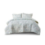 Calla Vine Printed 3 Piece Comforter Set, Full/Queen