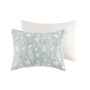 Calla Vine Printed 3 Piece Comforter Set, Full/Queen