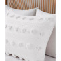 Lucy Clip Jacquard 3-Piece Duvet Cover Set, Twin/Twin XL
