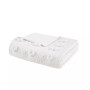 Lucy Clip Jacquard 3-Piece Duvet Cover Set, Twin/Twin XL