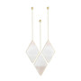 3 Piece Dima Mirrors, 6.88" x 27.75"